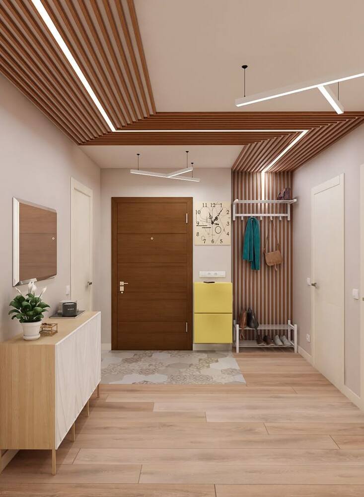 تكسيات بديل الخشب للجدران والمداخل