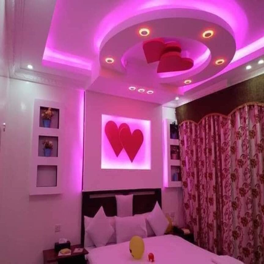 ديكورات غرف النوم جبس بورد